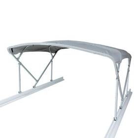 84005ug Taylor Made Ultima Pontoon Boat 96 Inch X 56 102 Silber Grey Top Only