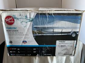 880580f Taylor Made Pontoon Boats O/b Cover Hot Shot Forest Green - New