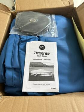 88090ob Taylor Made Trailerite Boat Cover For Pontoon Boats Without B Motor