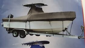 74203oge Taylor Made Cover Cc Boats With Fixed T-tops And Bow Rails 20foot5 -21foot4 X 102inch 2546