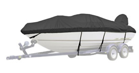 74401or Taylor Made New Trailerite Hot Shot V-hull Boat Cover 18foot5 -19foot4 Black