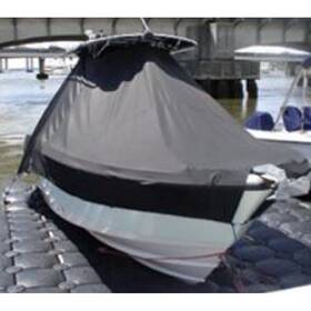 T4v-70191 Taylor Made Center Console Boat Style Gray Polyester Cover For 19-21ft Boats
