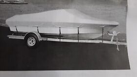 66202ot Taylor Made Trailerite Boat Cover 98-99 Sylvan 1800 Eliminator Dm Ob Teal 2545