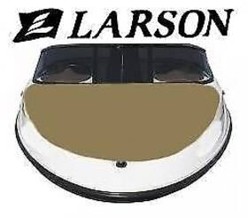 409120021 Taylormade / Larson #409120021 Boat Lxi 226 Factory Canvas Oem Bow Cover #08828647 Beige Sunbrella