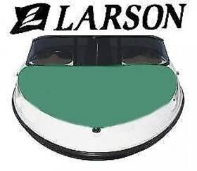 416010022 Taylormade / Larson #416010022 Boat Flyer 176 Factory Bow Cover #0882830a Turquoise Sunbrella