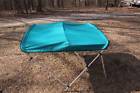 Teal6-6166 Vortex New Bow Bimini Top Long Wide Tall