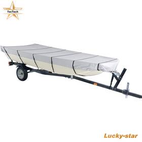 Luc4267014 Tectech 14ft Jon Boat Cover Water Proof Trailerable 1pc For Gray 600d