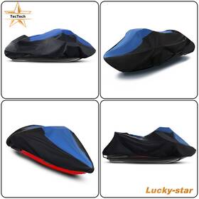 Luc4271904 Tectech 126 Inch -135 Trailerable Jet Ski Cover Waterproof Marine Grade 600d Heavy Duty