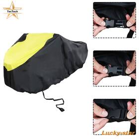 Luc4273045 Tectech Jet Ski Cover Waterproof Marine Grade 600d 1pc Yellow/black Color 136 Inch To 145