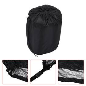 One2027754 Tectech Black Waterproof 11-13ft Boat Cover Fishing V-hull Runabout Trailerable