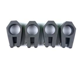 Thorn 608119328871 Bimini Top Fittings Jaw Slide 7/8 Inch Black Nylon Hardware Pack Of 4