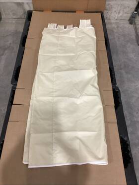 305978 Tracker Marine Regency Pontoon Boat Privacy Enclosure Curtain 64 Inch Tan Nos