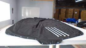31862-14 Tracker Tahoe 215xi Cockpit Cover 2009-2012 Black Dowco Marine Boat