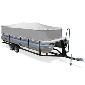 261014og Trailerite Hot Shot Pontoon Playpen Cover Gray 15ft1 Inch - 16ft0 Boat