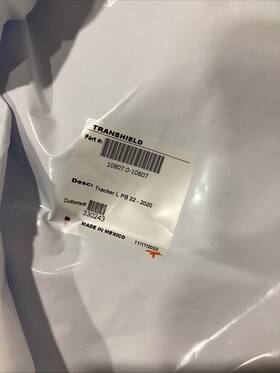 330243 Transhield Sun Tracker Party Barge 22 Shipping Cover Used / Spots