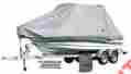 Tri-t1920g Trident T-top Boat Cover Fits 196 205 L X 102 Beam Grey