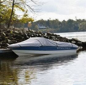Bm630g6 Triton Boat Cover 20 - 22 Ft Gray V-hull Mooring