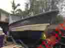 Tt66726g989 Vehicore Blue And White Commercial Fishing Panga Boat 25 No Motor With Trailer