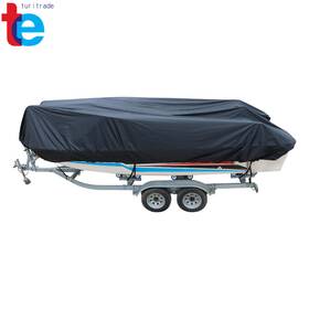 Tr26568 Turitrade V-hull Runabout Boat Cover 17 18 19 Ft 600d Trailerable Waterproof Marine Grade