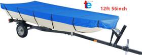 Tr42036 Turitrade Fit For Jon Boat Cover 12ft 14ft 16ft 18ft L Beam Width Up To75in Blue 210d