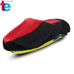 Tr52434 Turitrade Trailerable Jet Ski Waterproof Marine Grade 600d Heavy Duty Polyester Pwc Cover
