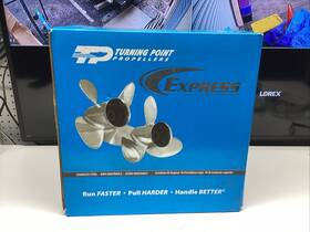 31511920 Turning Point Propeller Hustler Express 15.6x19 Mach 4 Blade Marine New
