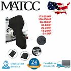 U64erey429 Matcc Fit Up Motor Outboard Boat Engine Full Cover Black