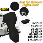 U64tg7533611 Matcc Black Boat Outboard Engine Full Cover Fits For Motor