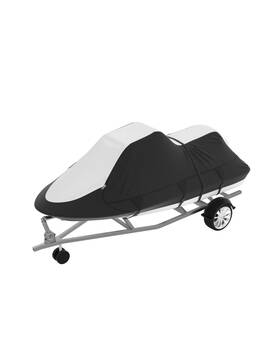 Umbrauto 791809452205 Trailerable Jet Ski Cover Heavy-duty 600d Solution-dyed Polyester P