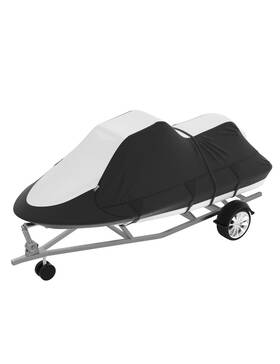 Umbrauto 791809452212 Trailerable Jet Ski Cover Heavy-duty 600d Solution-dyed Polyester P