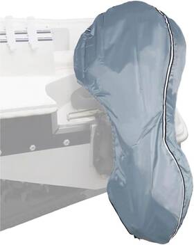 Boatengc420d Urby Boat Motor Covers Full Body Outboard Cover Med Grey/silver Waterproof