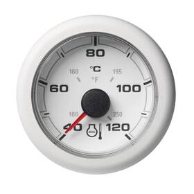 Vdo A2c1065970001 Veratron 52mm 2-1/16 Inch Oceanlink Coolant Temperature Gauge - 120 C/250 F -