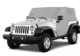 501162 Vdp Vertically Driven Products Full Monty Cab Cover With Half Door Ears Grey