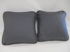 73522552 Veada Industries / G3 Boats 2017 Sun Catcher Vinyl Throw Pillow Set Of 2 Black Marine Boat