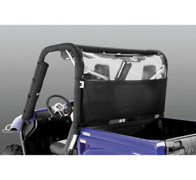 6040 Vertically Driven Products Windstopper Solid Black Nylon With Clear Vinyl