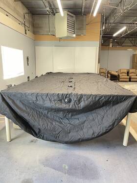 44734.1-1 Viaggio Lago 22 R Rail Wrap 257 Inch L X 123 W Utopia Black Cover Boat