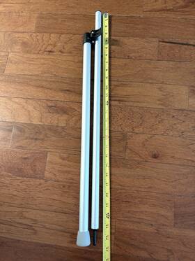 X47a-2 Vico Marine 47 Inch Support Pole Extends 28 To Max