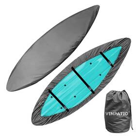 Vinpatio 755419197369 Kayak Cover 9-11ft Canoe Paddle Board Foroutdoor Storage