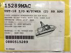 15289mac Vst18 97018p Carver Mac Boat Cover 186 V Hull With Tower Cut Outs 11oz Double Duck