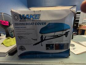 Wmb2021g Wake Monsoon Series Bass Boat Cover-
