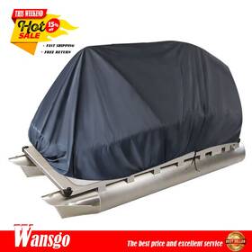 Wg1045660 Wansgo 21 22 23 24ft Heavy Duty Pontoon Boat Cover Waterproof