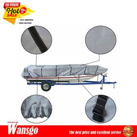 Wg2060156 Wansgo For Jon Boat Cover 12ft 56inch Water Proof Trailerable 210d New