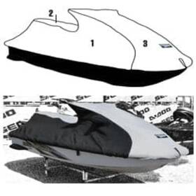 111ws408-vc Watercraft Superstore Custom Storage Cover For Yamaha Wave Runner Xlt 760/xl 1200/xl 701 1998-2004