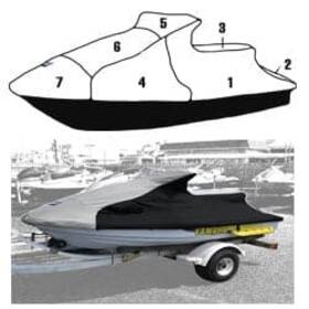 111ws412-vc Watercraft Superstore Custom Storage Cover For Yamaha 1994-1997 Wave Raider 700/760/1100