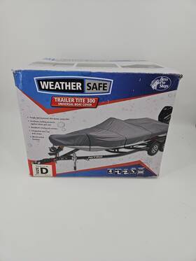 3354877304 Weather Safe Weathersafe Standard-duty Boat Cover 17ft To 19ft Length 102ftft Beam Width