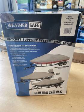 Rss-bc353vh.2 Weather Safe Bass Pro Shops V-hull Boat Cover