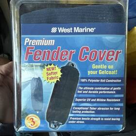 9306nwm West Marine Boat Fender Cover Large Lg 10 Inch X 26