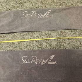 19sr21 Westland Sea Ray Bimini Top Covers Lt Brown