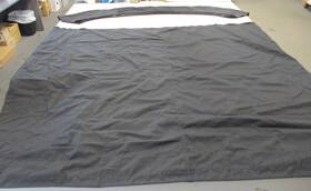 2021125 Westland Bayliner 217sd 2010 Camper Bimini Top And Boot Black Marine Boa
