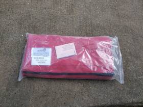 5457are Westland 3 Bow Bimini Top And Boot Sunbrella Fabric #6003 Jockey Red New